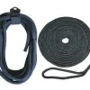 BLACK NYLON DOCKLINE - SPLICED - 12mm x6Mtr