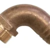 BRONZE ELBOW HOSE TAIL 38MM X 1 1/2 BSP