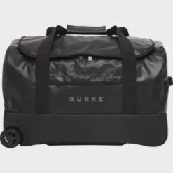 BURKE WILSON WHEELIE DUFFLE BAG - BLACK