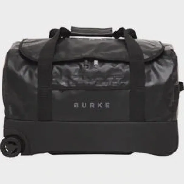 BURKE WILSON WHEELIE DUFFLE BAG - BLACK