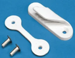 CLAMCLEAT LEECH LINE WITH BACKING PLATE + RIVETS
