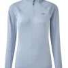 GILL WOMEN'S HEYBROOK  THERM ZIP TOP - STORM - DISCONTINUED STYLE