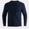 HENRI LLOYD COWES V-NECK KNIT - NAVY
