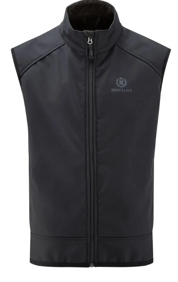 HENRI LLOYD CYCLONE VEST - BLACK - DISCONTINUED STYLE