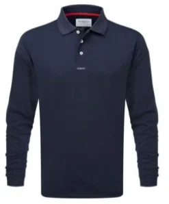 Henri Lloyd Fast Dri Polo Long Sleeve - NAVY - ONLY SIZE   XSMALL  LEFT - DISCONTINUED STYLE - LAST STOCK