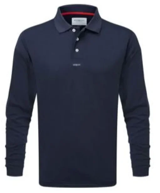 Henri Lloyd Fast Dri Polo Long Sleeve - NAVY - ONLY SIZE   XSMALL  LEFT - DISCONTINUED STYLE - LAST STOCK