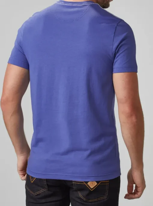 HENRI LLOYD GARRIGAL TEE - AZURE BLUE