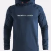 HENRI LLOYD MAV MID LAYER HOOD - NAVY
