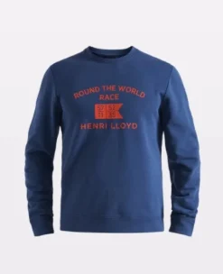 HENRI LLOYD ROUND THE WORLD SWEATSHIRT - DENIM BLUE
