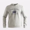 HENRI LLOYD ROUND THE WORLD SWEATSHIRT - GREY MELANGE