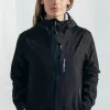 HENRI LLOYD WOMEN'S MAV-LITE SHELL JACKET- BLACK