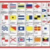 International Code Flag Sticker