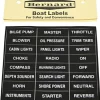 Label -Boat Stick-On