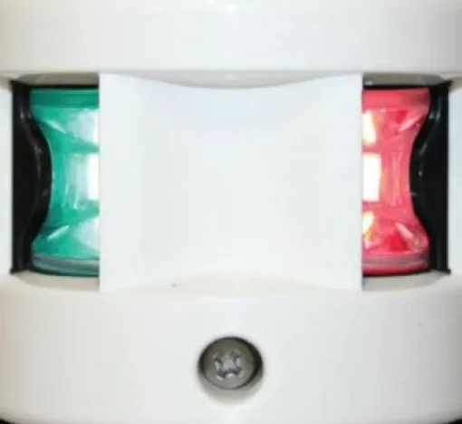 LALIZAS FOS 12 LED BI-COLOUR LIGHT - VERTICAL MOUNT - WHITE