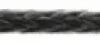 MARLOW Excel D12 3mm S/Black  - SOLD PER METRE