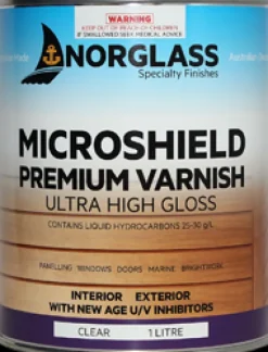 6031 MICROSHIELD VARNISH 1litre - AVAILABLE IN STORE ONLY