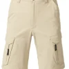 MUSTO ESSENTIAL EVO FAST DRI SHORT - LIGHT STONE
