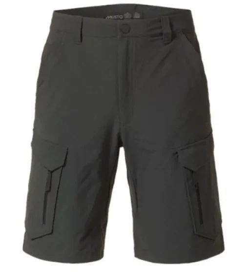 MUSTO ESSENTIAL EVO FAST DRI SHORT - CARBON - DISCONTINUED STYLE - SIZE 30 LAST  PAIR