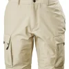 MUSTO EVOLUTION DECK UV FD SHORT - LIGHT STONE