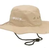 MUSTO EVOLUTION FAST DRY BRIMMED HAT - LIGHT STONE