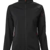 MUSTO WOMEN'S CREW SOFTSHELL JACKET - BLACK