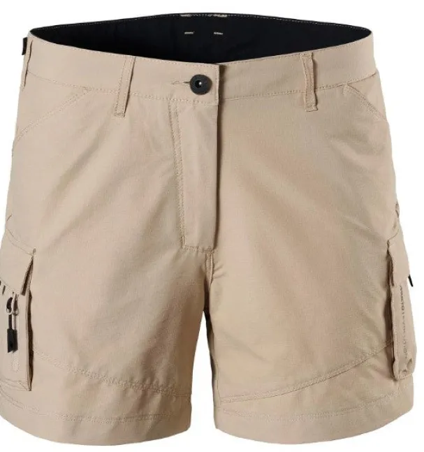 MUSTO WOMEN'S EVO DECK UV FAST DRY SHORT - LIGHT STONE