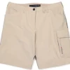 MUSTO WOMEN'S EVOLUTION PERFORMANCE SHORT - LIGHT STONE
