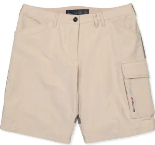 MUSTO WOMEN'S EVOLUTION PERFORMANCE SHORT - LIGHT STONE