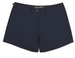 MUSTO WOMEN'S RIB UV FAST DRY SHORT - NAVY