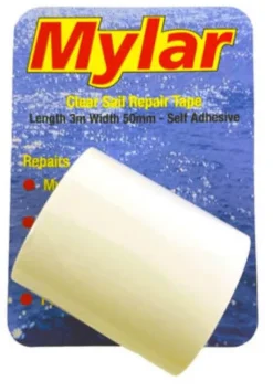 MYLAR CRYSTAL CLEAR SAIL REPAIR TAPE 50mm x 3m