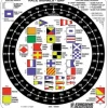NASH 207 RACING FLAGS STICKER