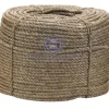 NATURAL ROPE 10MM -3 STRAND  - SOLD PER METRE
