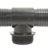 NYLON MALE BSP THREAD WITH BARBED TEE -  1 1/2x38mm