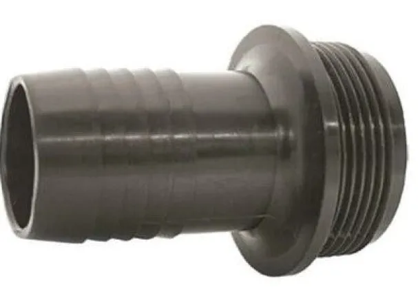 PLASTIC MALE / BARBED REDUCER 1 1/2x32mm