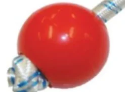 RED PARREL BEAD - UP TO 5MM