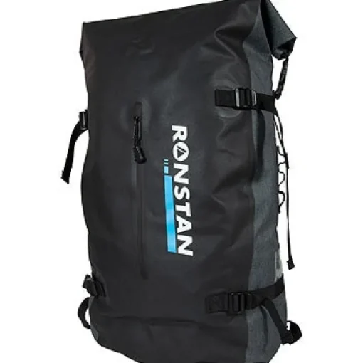 RONSTAN Dry Roll-Top 55L Backpack - Black & Grey