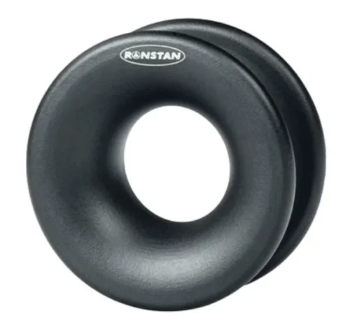 RONSTAN ROPE GLIDE RING  - 29mm x 11mm x 13mm,Black