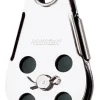 RONSTAN Wire Block, Tube Rivet Top, Nylatron Sheave