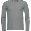 SAIL RACING BOW TECH POLO LONG SLEEVE - DIM GREY