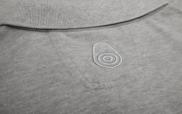 SAIL RACING BOWMAN POLO - GREY MELANGE - DISCONTINUED STYLE