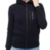 SAIL RACING WOMEN'S GALE ZIP HOOD - CARBON