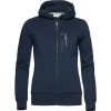 SAIL RACING WOMEN'S GALE ZIP HOOD - NAVY