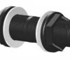 TruDesign Thru Bulkhead - Threaded Tube 1 1/2" BSP - Black