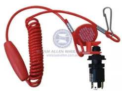 12v 10 A COIL CORD EMERGENCY SWITCH