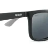 VAIKOBI VIENTO POLARIZED SUNGLASSES (BLACK/SMOKE)