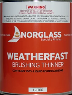 3055 WEATHERFAST BRUSHING THINNERS 1litre -AVAILABLE IN STORE ONLY