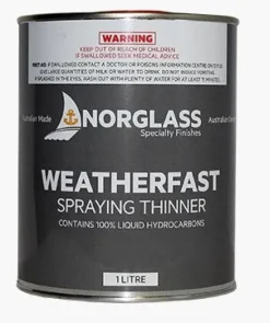 3051 WEATHERFAST SPRAYING THINNER 4litre - AVAILABLE IN-STORE ONLY