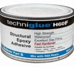 WEST SYSTEMS HA60F TECHNIGLUE STRUCTURAL ADHESIVE FAST HARDENER 250 ml - AVAILABLE IN-STORE ONLY