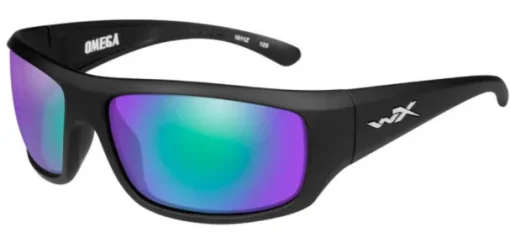 WILEY X OMEGA | POLARISED EMERALD LENS WITH MATTE BLACK FRAME